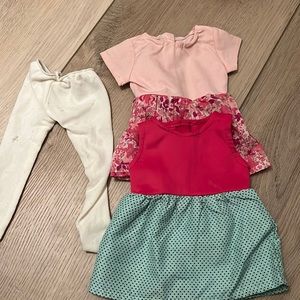 American girl doll cloths 3 pc